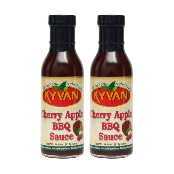 KYVAN Cherry Apple BBQ Sauce - 2 pack