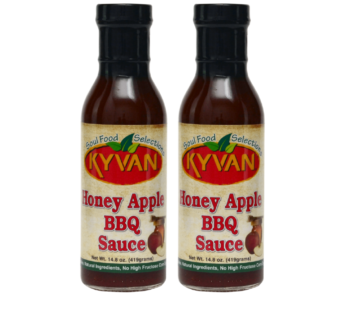 KYVAN Honey Apple BBQ Sauce – 2 pack