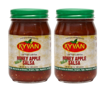 KYVAN Mild Honey Apple Salsa – 2 pack