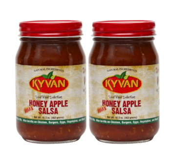 KYVAN Hot Honey Apple Salsa – 2 pack