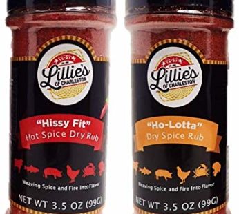 Lillie’s of Charleston 2 pk Mild/Hot Spice Combo, 7oz