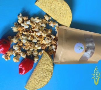 Vegan Spicy Taco Popcorn