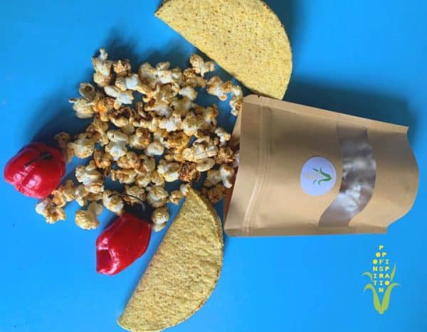 Vegan Spicy Taco Popcorn
