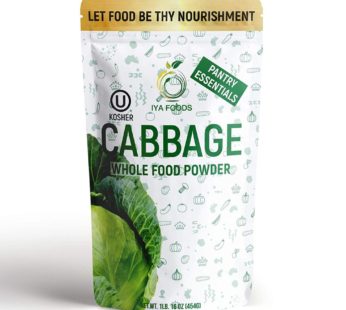 Cabbage Whole Food Powder 1LB, Real Ingredient