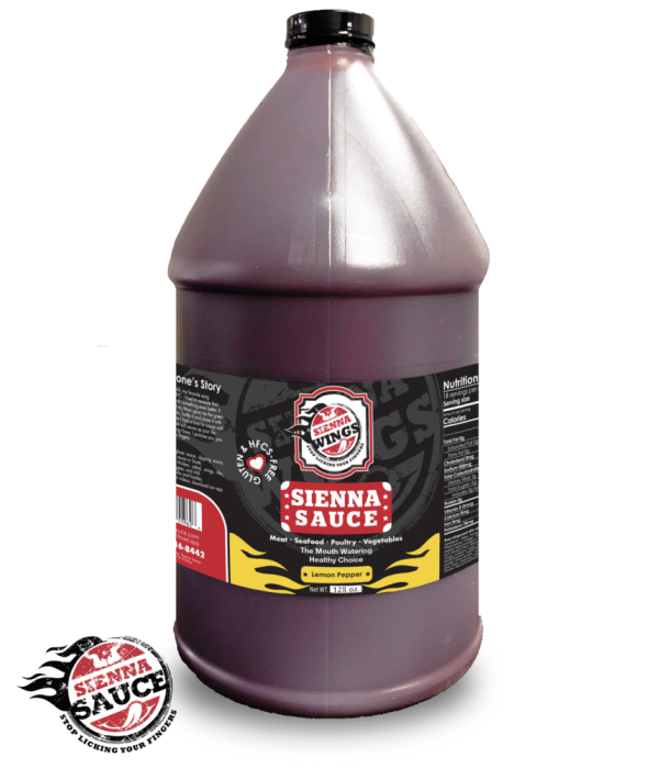 Sienna Sauce Lemon Pepper Gallon