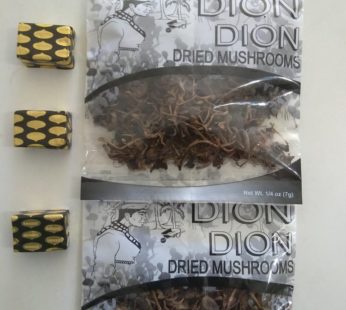 Haitian Black Rice Kit Djon Djon mushrooms