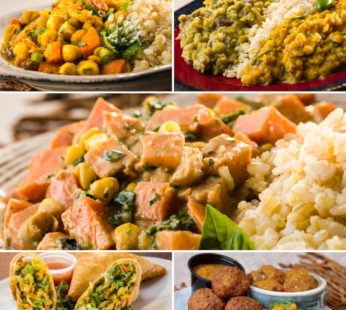 VEGAN 9 PIECE – SAMOSA, MEALS, KOFTA & FALAFEL PACK