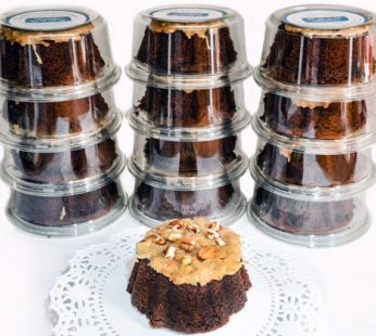 Miniature German Chocolate Cakes