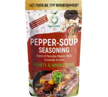 Authentic Pepper Soup Seasoning 2-5 oz Pack, No MSG