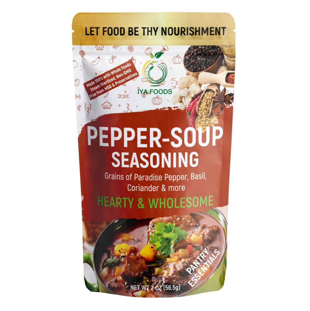 Authentic Pepper Soup Seasoning 2-5 oz Pack, No MSG – My Black Pantry