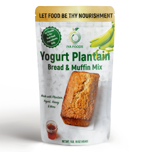 Yogurt Plantain Bread & Muffin Baking Mix 1lb Pack