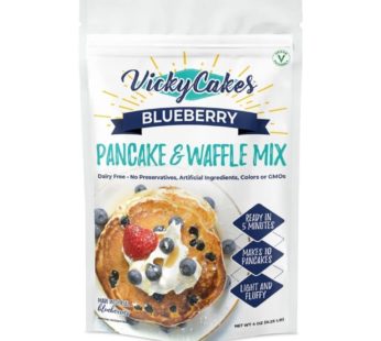 Blueberry Vegan Friendly Dairy Free Pancake and Waffle Mix