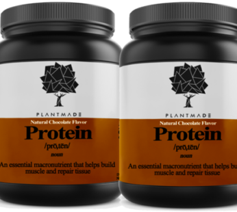 (2 Pack) Plantmade Protein: Natural Chocolate Flavor