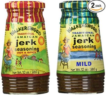 Walkerswood Jamaican Jerk Seasoning Mixed Pack – 10 Oz Each Mild, Hot & Spicy