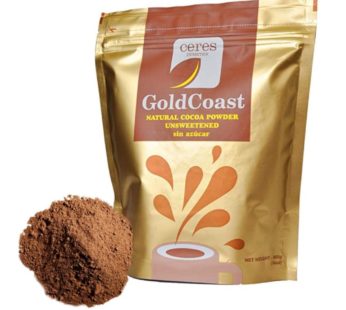 Organic Cocoa Powder | Gold Coast Natural Unsweetened Cocoa Powder | Single-Origin Ghanaian Cocoa Powder 14oz