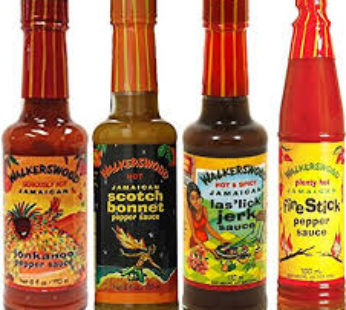 WALKERSWOOD HOT SAUCES VARIETY PACK – 4PK