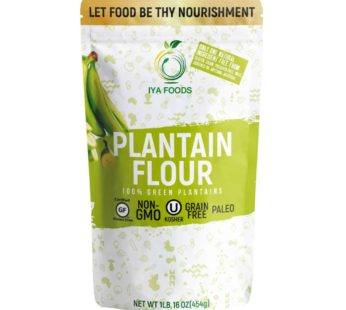 Plantain Flour 1-5 lbs pack, Gluten free, Paleo, Kosher Certified