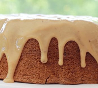 7 inch Salted caramel Pound Cake