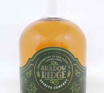 SHADOW RIDGE SPIRITS COMPANY HALLMAN RYE WHISKEY