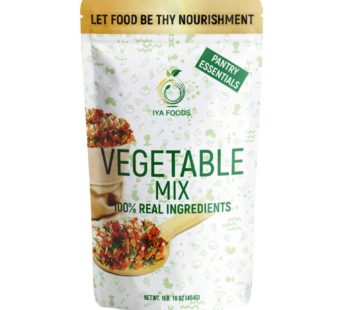 Vegetable Mix 1LB, Kosher, Non-irradiated, Real Food