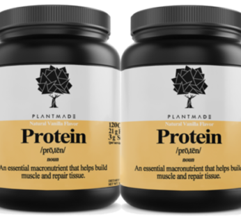 (2 Pack) Plantmade Protein: Natural Vanilla Flavor